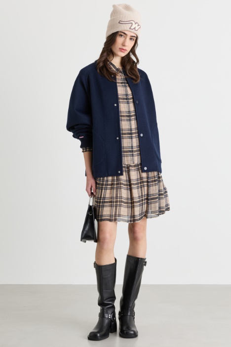 Flounced shirt dress - Intrend