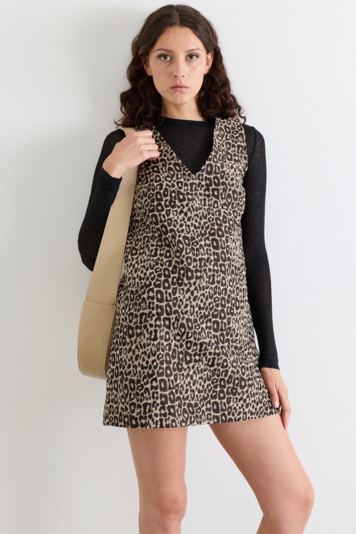 Animal Print Dress - ANIMAL - Intrend - 2