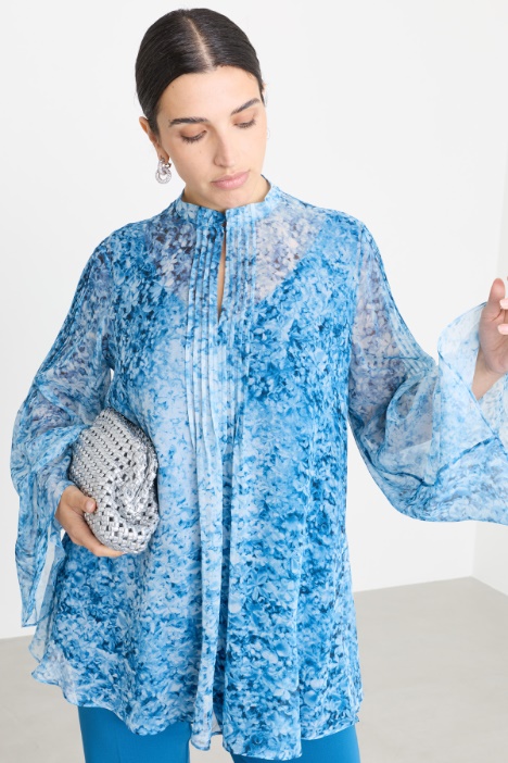 Georgette blouse with camisole - Intrend