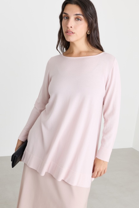 Side-Slit Jumper - Intrend