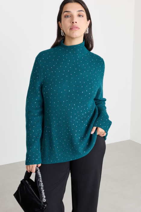 Rhinestone jumper - Intrend