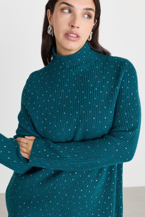 Maglia con strass