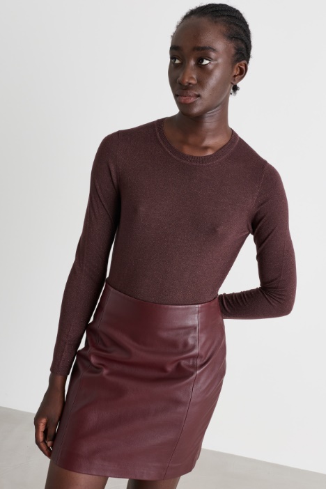 Lightweight wool-blend jumper - Intrend