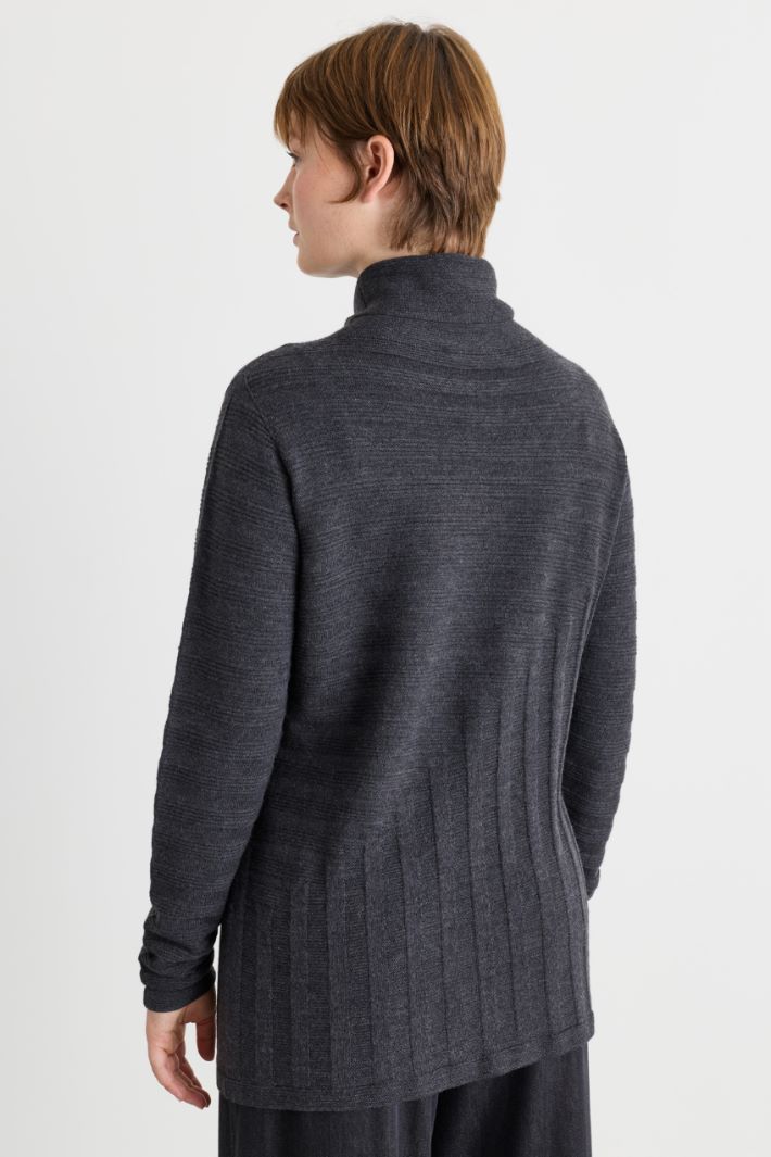 Maglia a punto links - GRIGIO - Intrend - 4