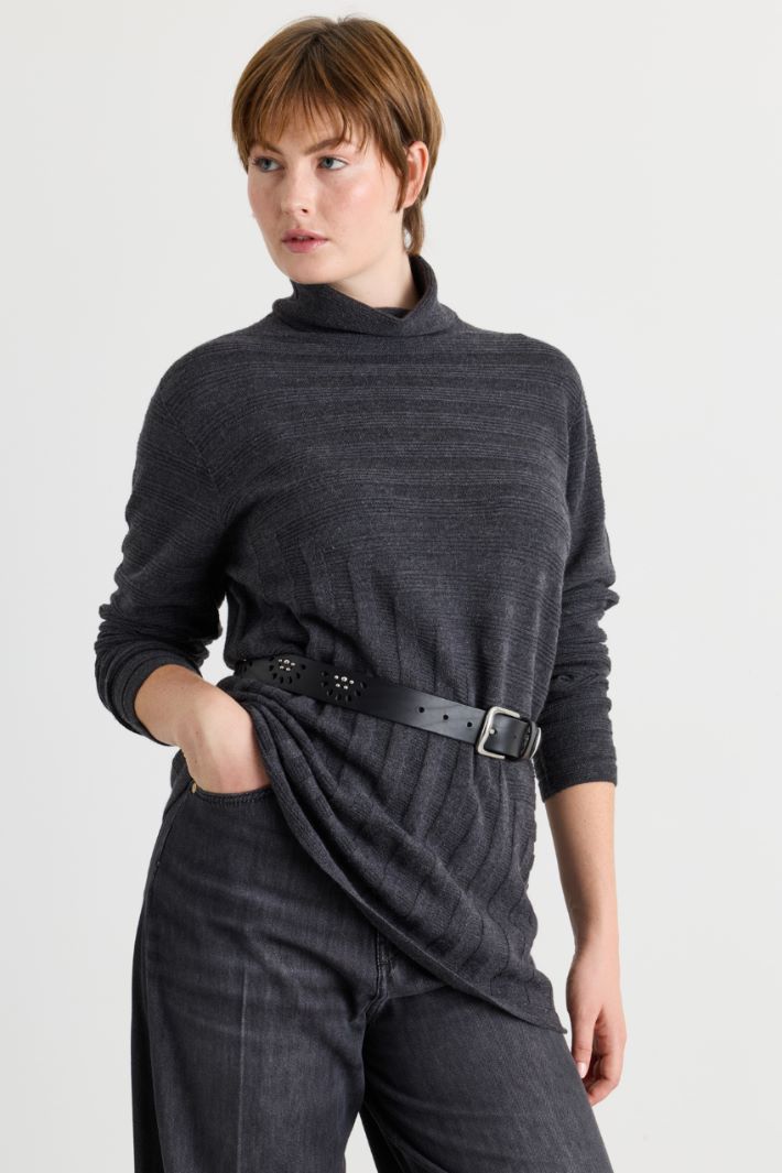 Maglia a punto links - GRIGIO - Intrend - 2