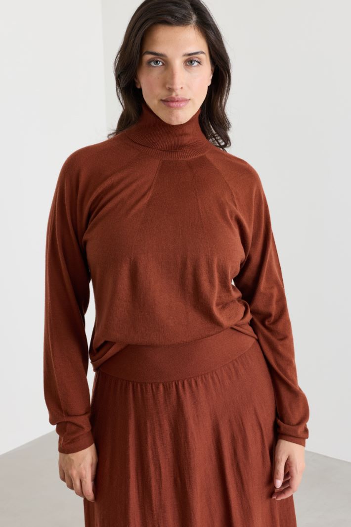 Maglia semiaderente - MARRONE - Intrend - 2