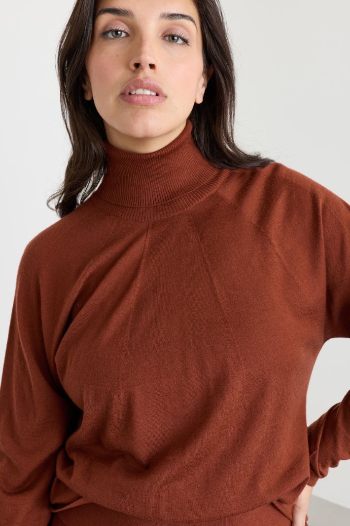 Maglia semiaderente - MARRONE - Intrend - 3