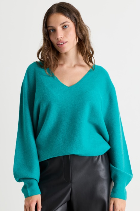 Puff-sleeve jumper - Intrend