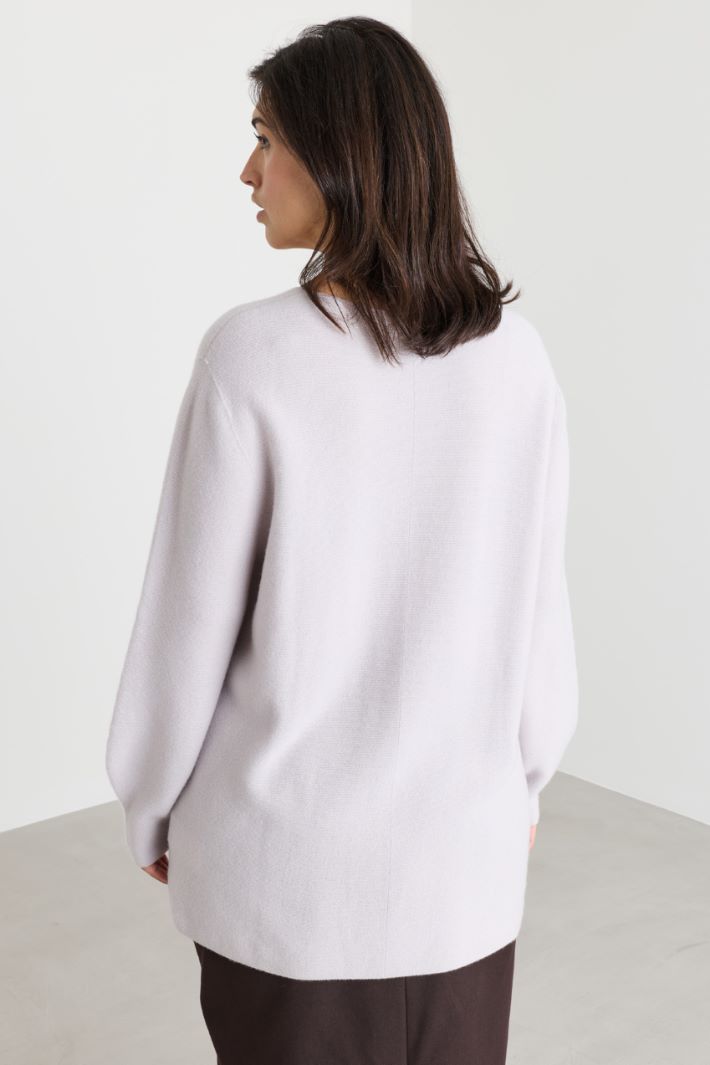 Pullover mit Puffärmeln - GRAU - Intrend - 4