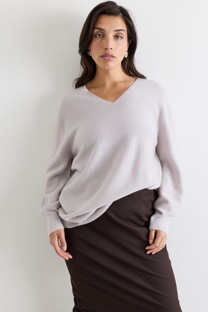 Pullover mit Puffärmeln - GRAU - Intrend - 2