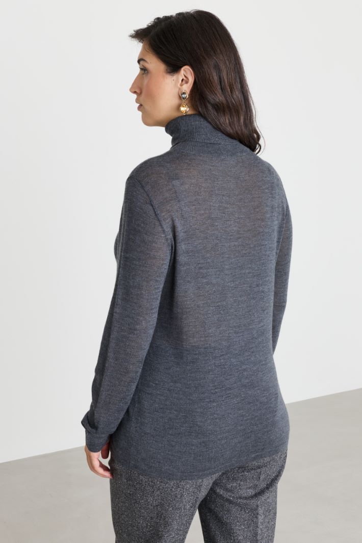 Pull semi-ajusté - GRIS - Intrend - 4