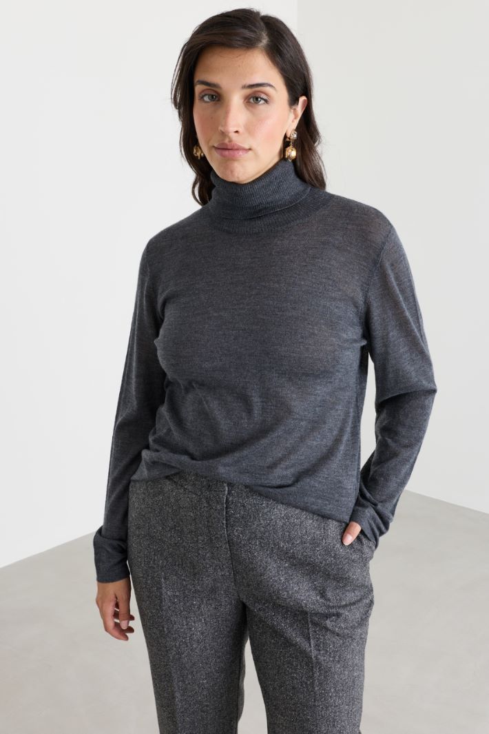 Pull semi-ajusté - GRIS - Intrend - 2
