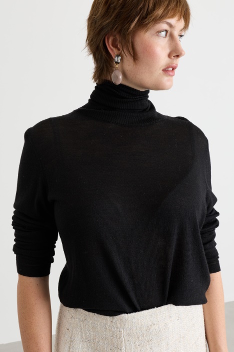 Maglia dolcevita leggera