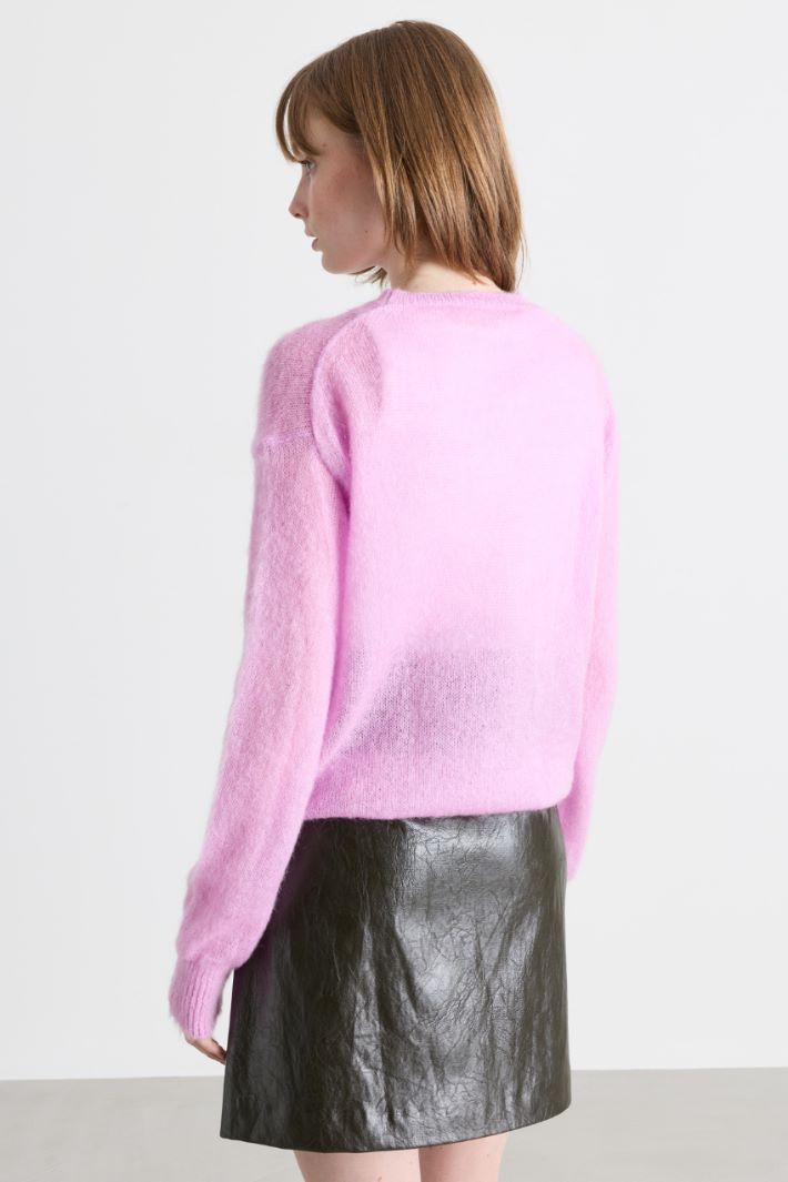 Pull intarsia - PINK - Intrend - 4