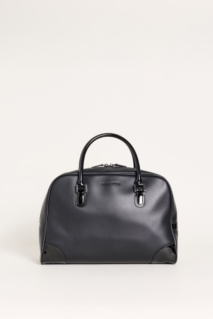 Borsa con ricami di cabochon - NERO - Intrend - 3