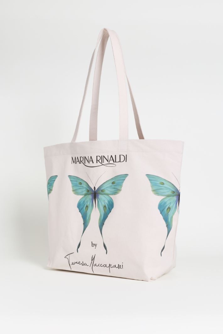 Printed shopper - WHITE - Intrend - 2