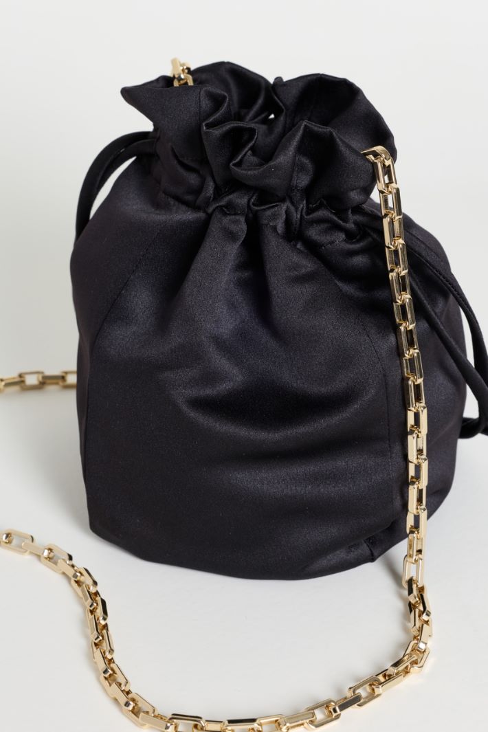 Small bucket bag - BLACK - Intrend - 4