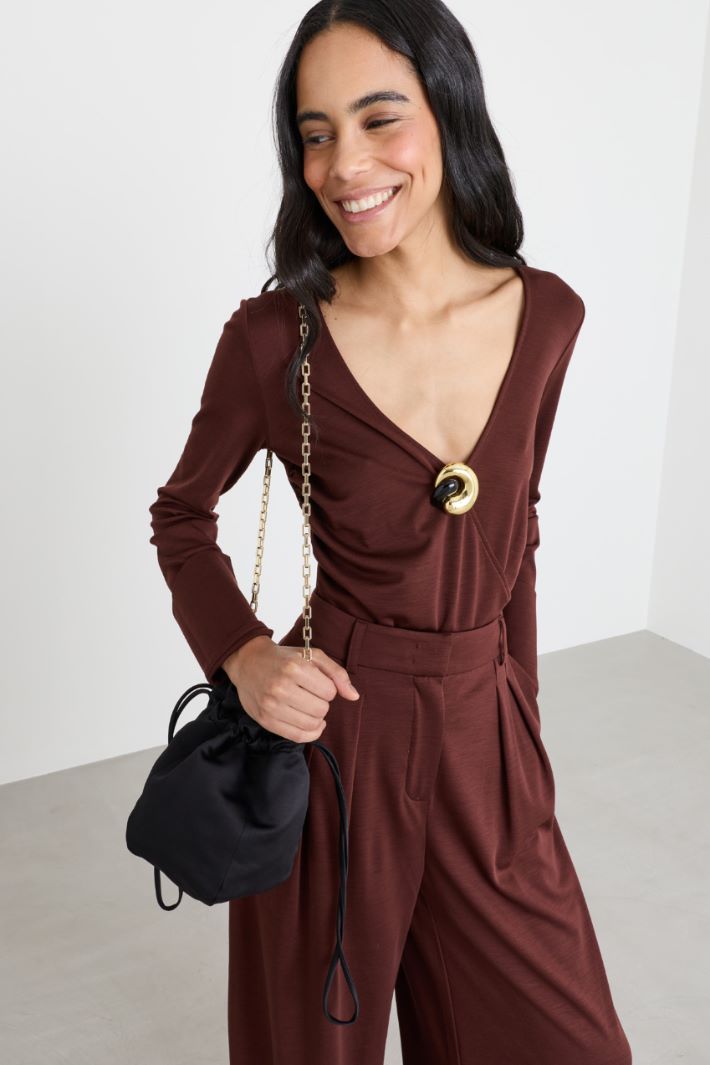 Small bucket bag - BLACK - Intrend - 5