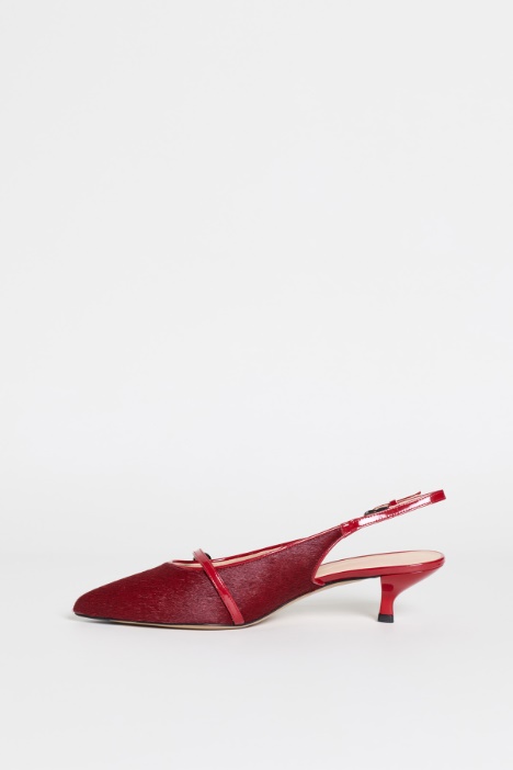 Décolleté in cavallino