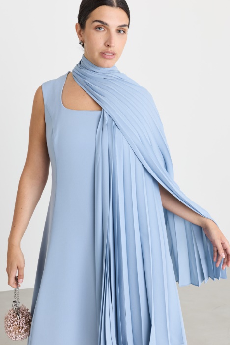 Plissé Crepe Stole - Intrend