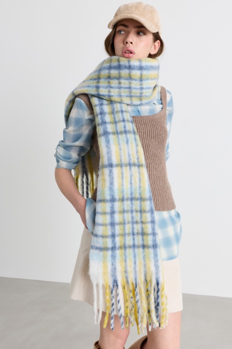 Wool-blend scarf - Intrend
