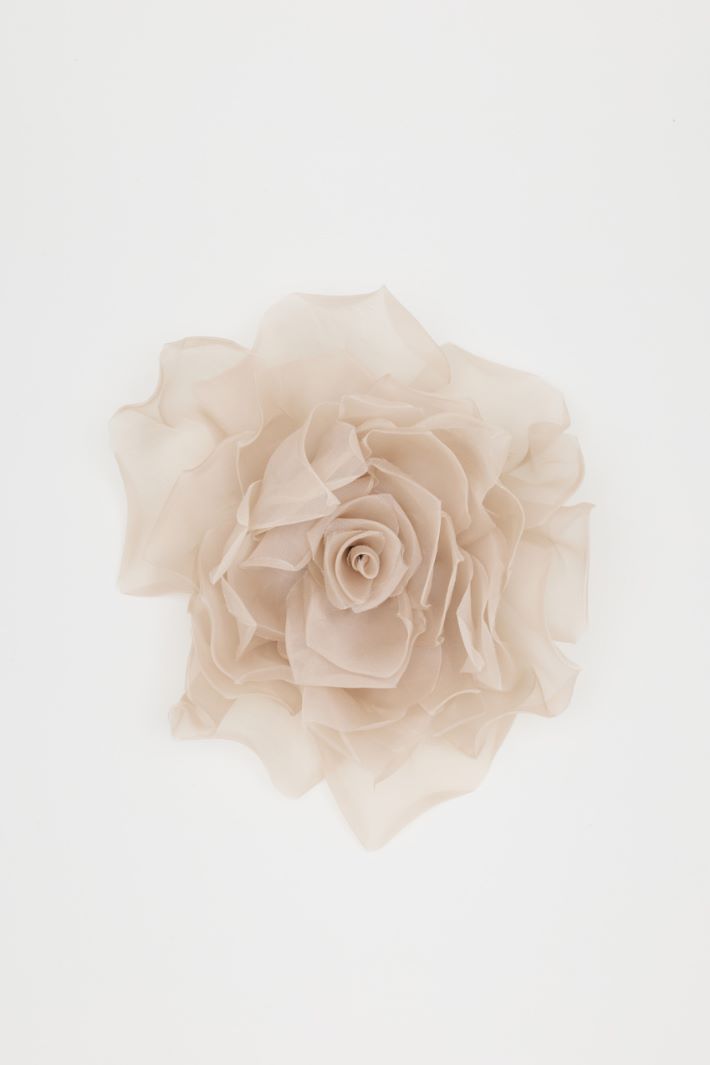 Organza Brooch - PINK - Intrend - 2