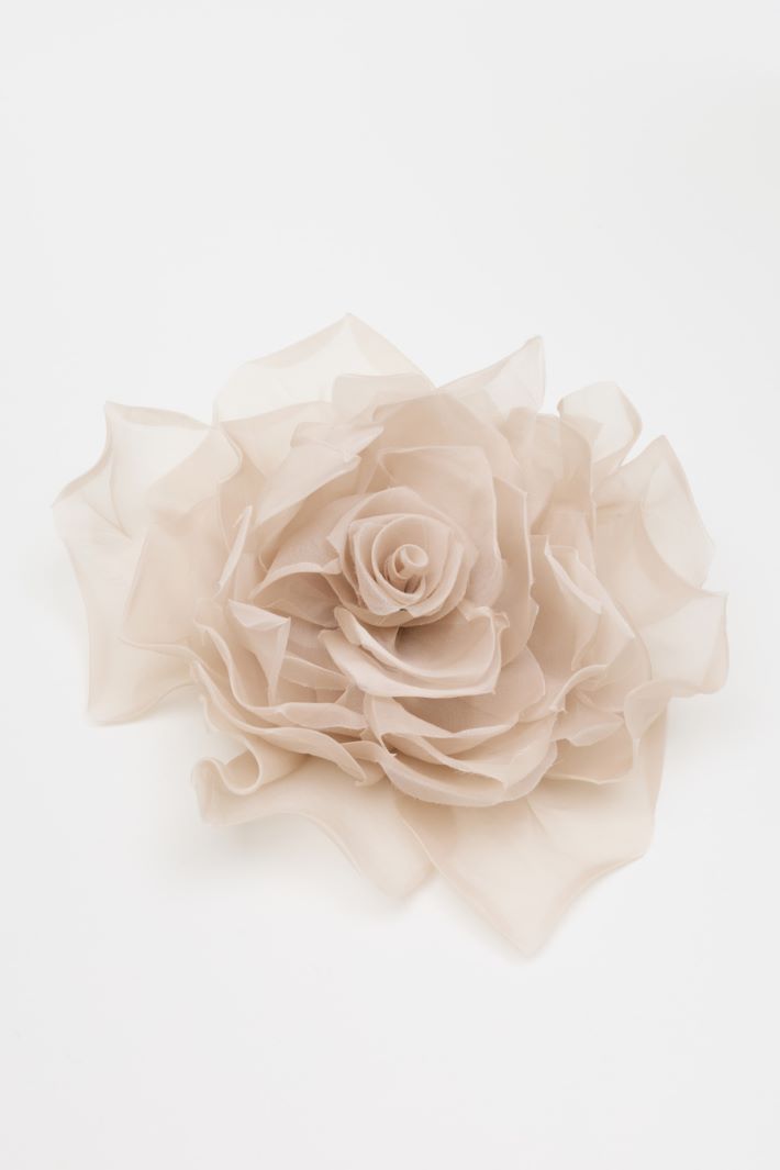 Organza Brooch - PINK - Intrend