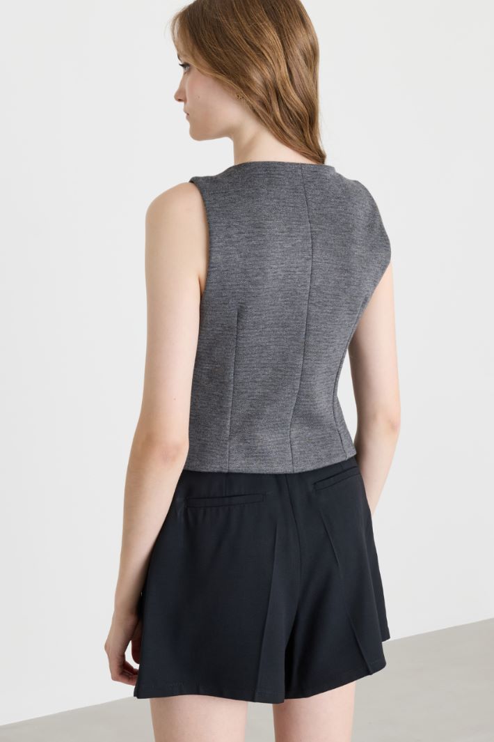 Gilet sfiancato - GRIGIO - Intrend - 4