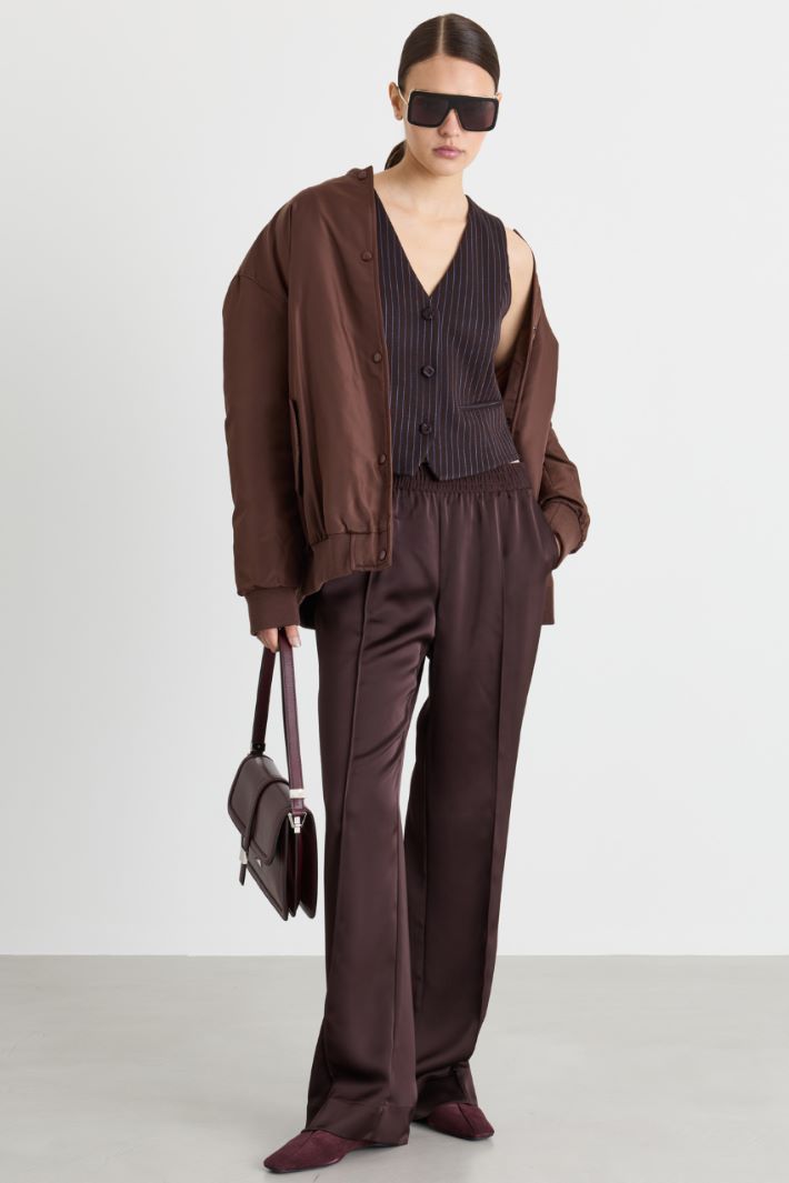 Gilet sfiancato - MARRONE - Intrend