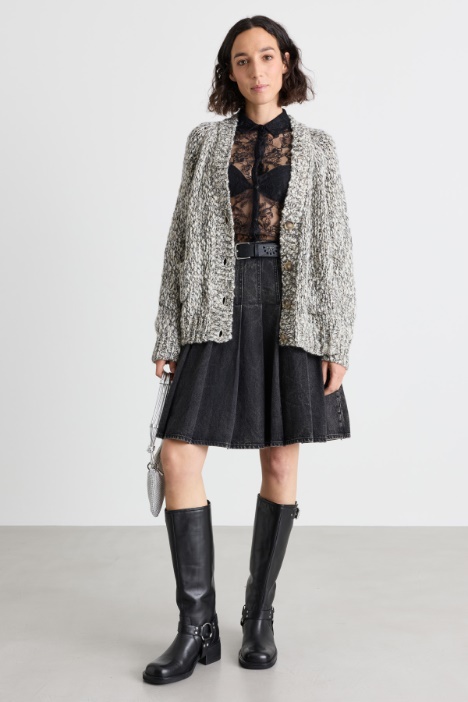 Blusa in jersey pizzo - Intrend