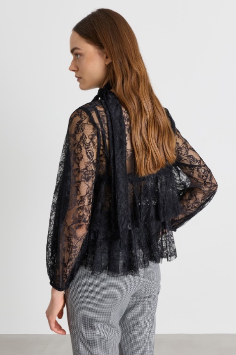 Camicia in pizzo
