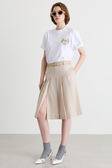 T-shirt con ricamo - Intrend