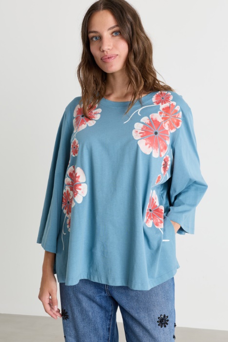 Three-quarter-sleeve T-shirt - Intrend