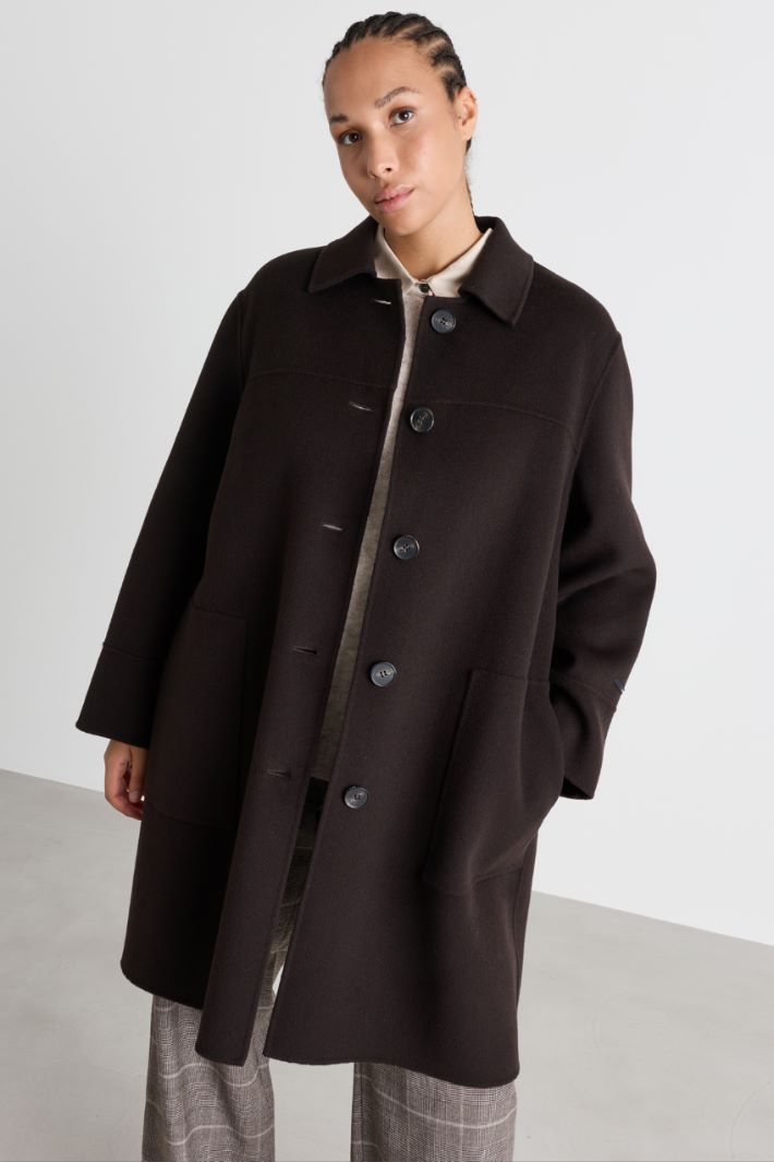 Cappotto in double - MARRONE - Intrend - 2