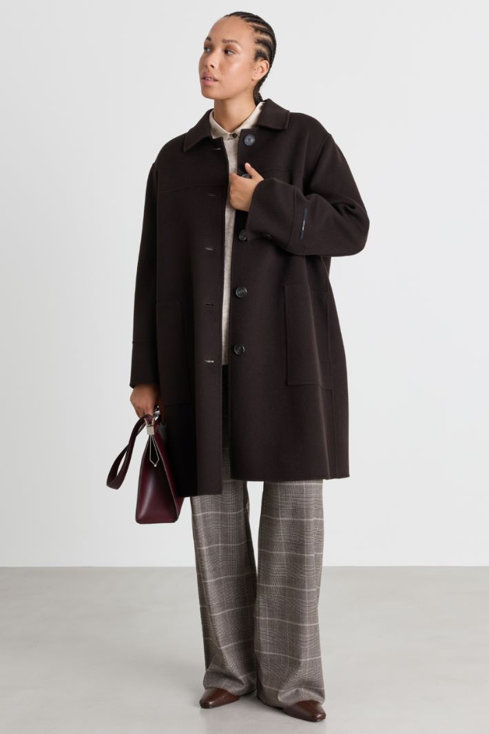 Cappotto in double - MARRONE - Intrend