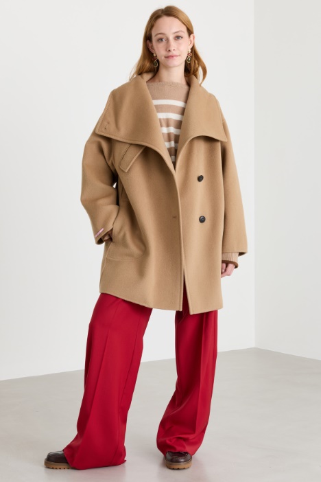 High-neck coat - Intrend