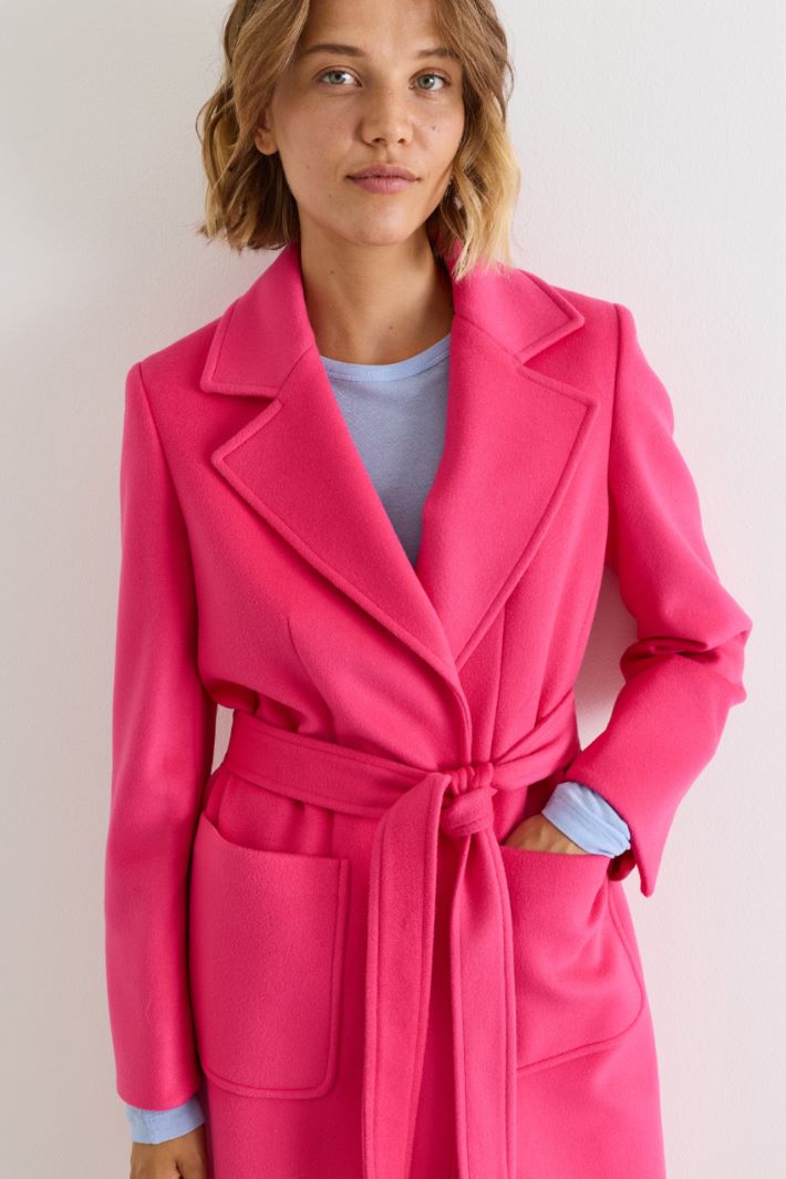 Robe Coat - PINK  - Intrend - 3