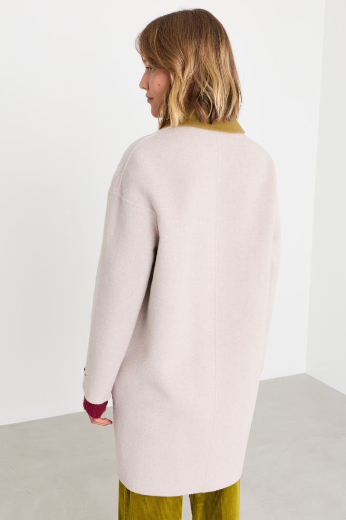 Reversible coat - BEIGE - Intrend - 5