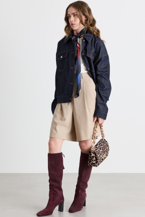 Giacca in jeans con tasche - Intrend