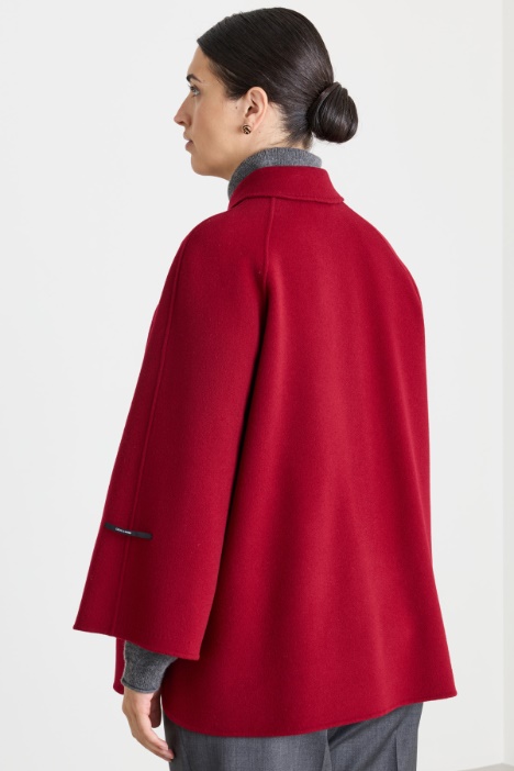 Cappotto in double di lana
