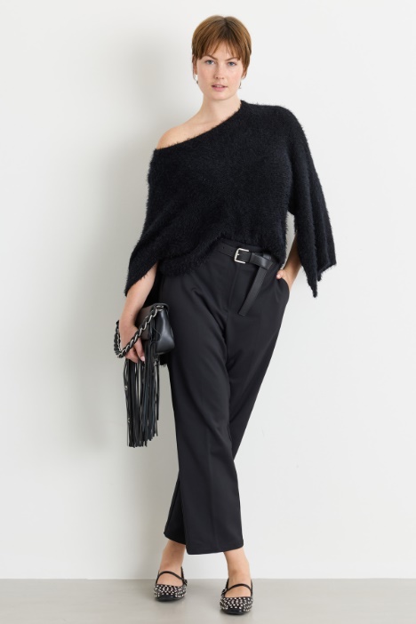 Elasticated-waist trousers - Intrend