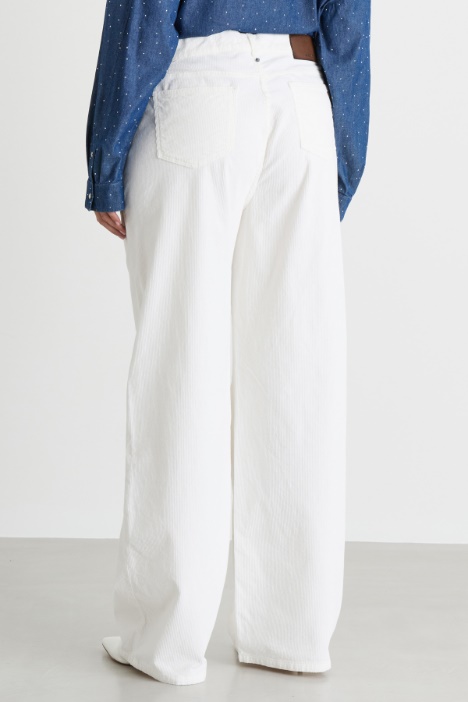 Pantalone in velluto