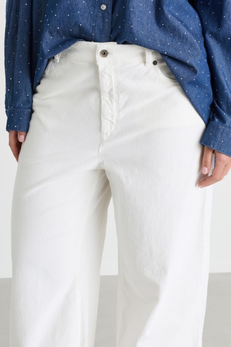Pantalone in velluto
