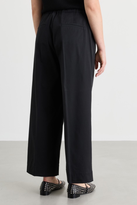 Pantalone in gabardina di cotone