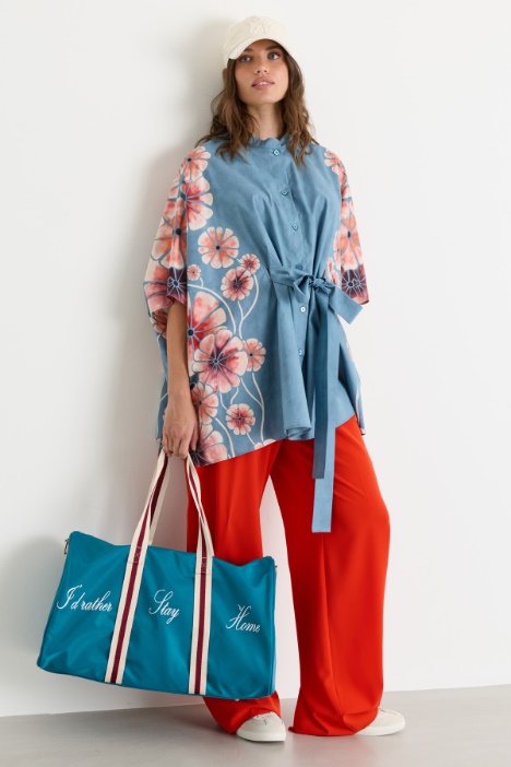 Cady Drawstring Trousers - Intrend