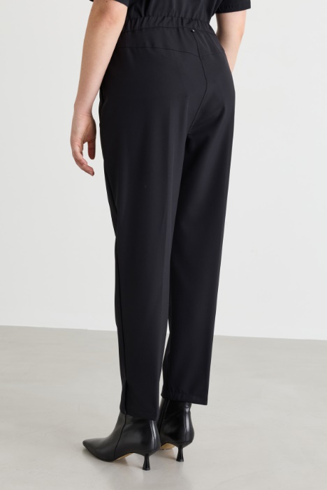 Pantalone aderente in batavia