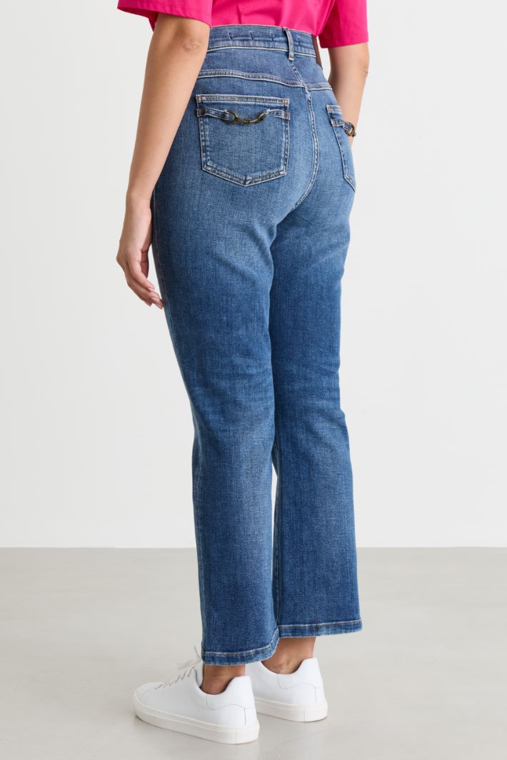 Jeans cropped - BLU - Intrend - 4