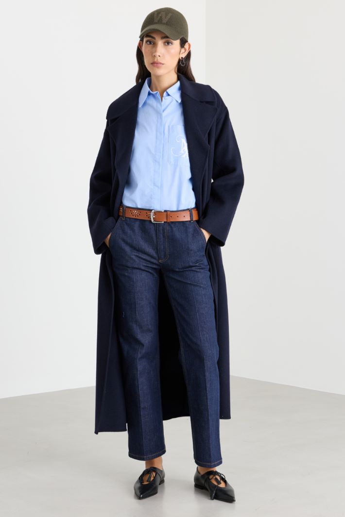 Gerade Jeans - BLAU - Intrend