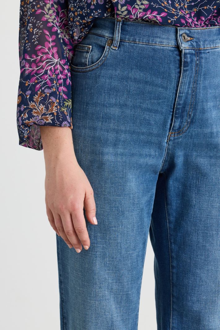 Distressed jeans - BLUE - Intrend - 3