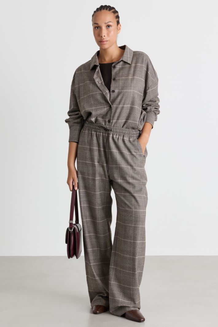 Casacca in flanella - GRIGIO - Intrend